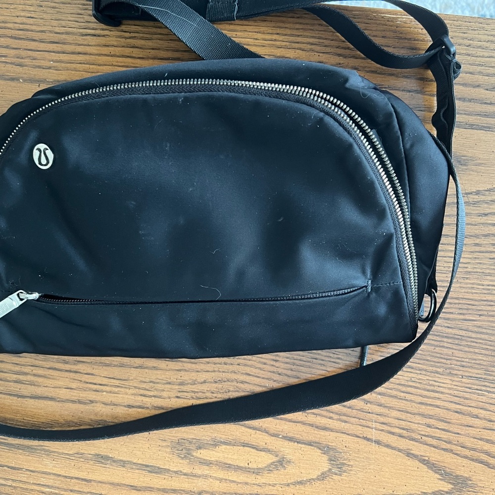 lululemon athletica Black Belt Bag Compact Design